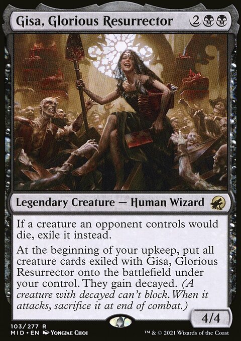 Gisa, Glorious Resurrector [Innistrad: Midnight Hunt]
