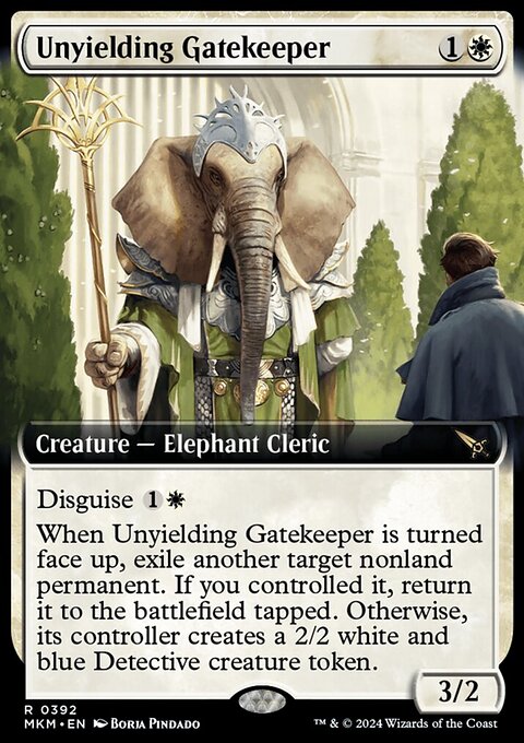 Unyielding Gatekeeper (Extended Art) [Murders at Karlov Manor]