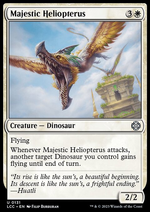 Majestic Heliopterus [The Lost Caverns of Ixalan Commander]