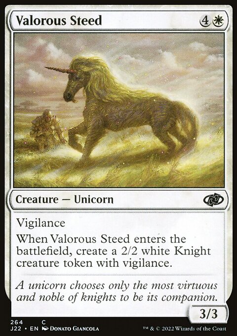 Valorous Steed [Jumpstart 2022]