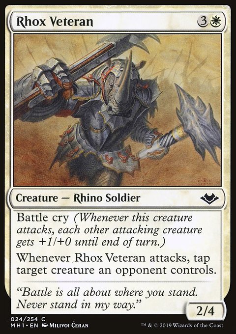 Rhox Veteran [Modern Horizons]