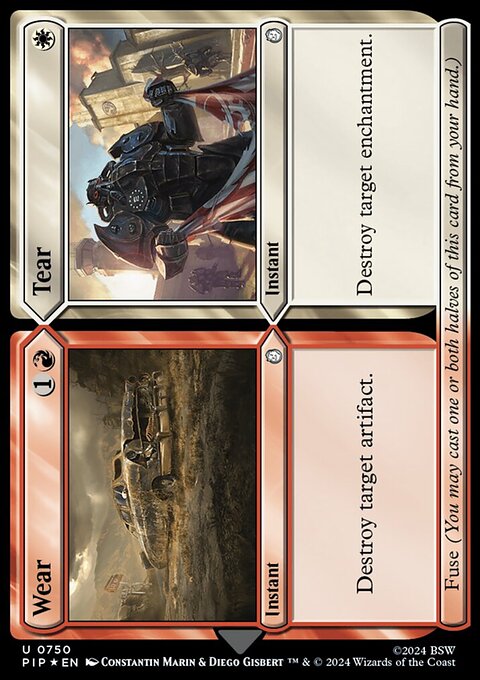 Wear // Tear (Surge Foil) [Fallout]