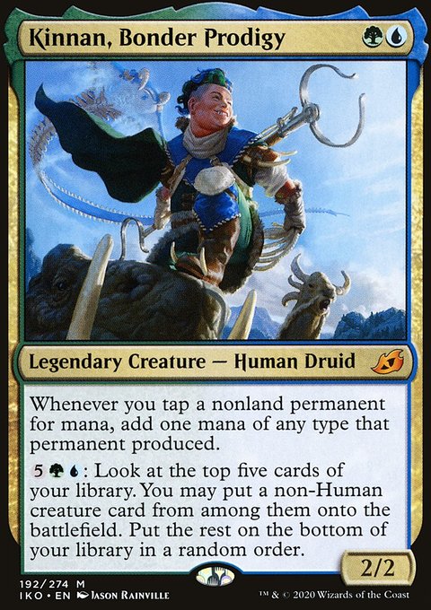 Kinnan, Bonder Prodigy [Ikoria: Lair of Behemoths]
