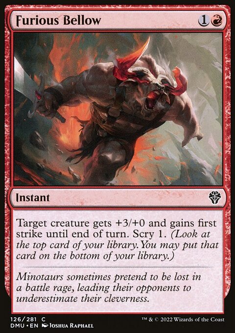 Furious Bellow [Dominaria United]