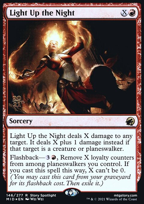Light Up the Night [Innistrad: Midnight Hunt Prerelease Promos]