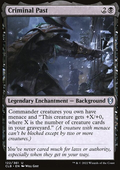 Criminal Past [Commander Legends: Battle for Baldur's Gate]