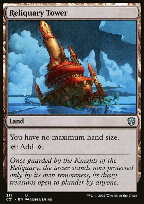 Reliquary Tower [Commander 2021]