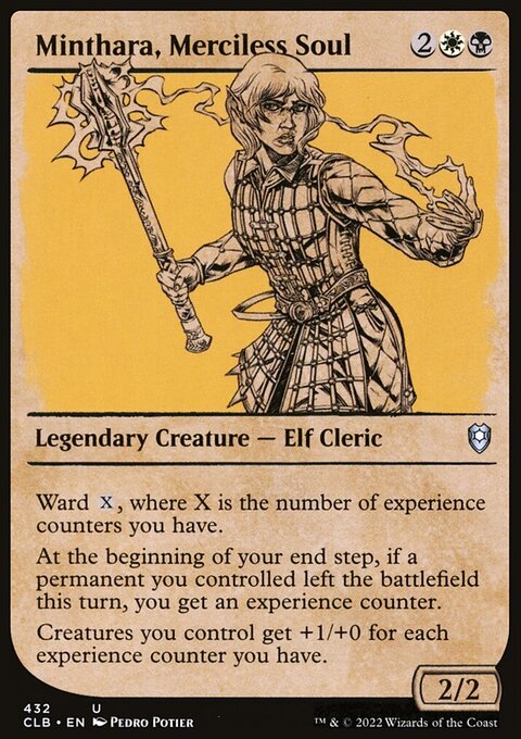 Minthara, Merciless Soul (Showcase) [Commander Legends: Battle for Baldur's Gate]
