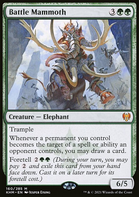 Battle Mammoth (Promo Pack) [Kaldheim Promos]