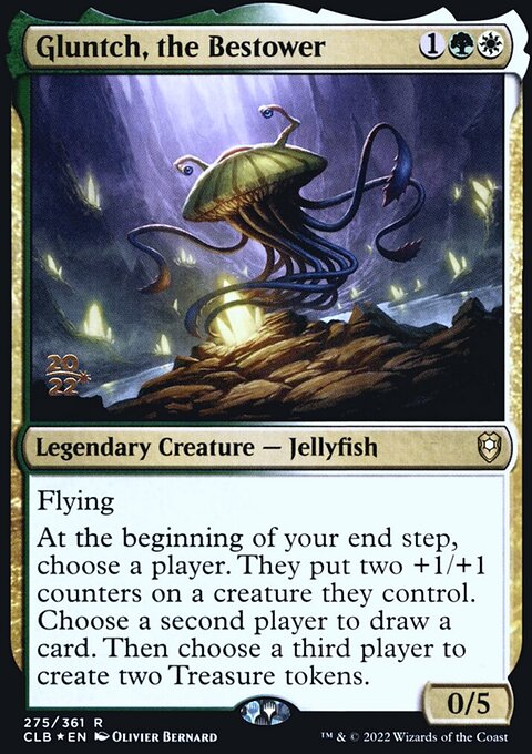 Gluntch, the Bestower [Commander Legends: Battle for Baldur's Gate Prerelease Promos]