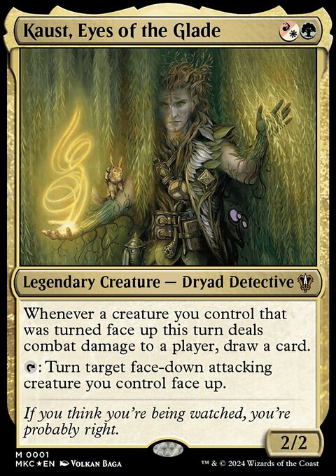 Kaust, Eyes of the Glade [Murders at Karlov Manor Commander]