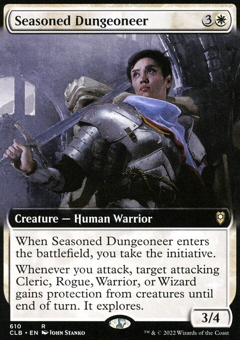 Seasoned Dungeoneer (Extended Art) [Commander Legends: Battle for Baldur's Gate]