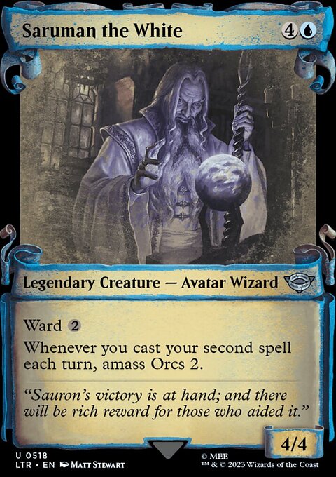 Saruman the White [The Lord of the Rings: Tales of Middle-Earth Showcase Scrolls]