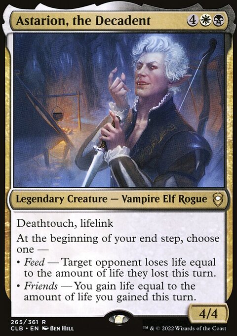 Astarion, the Decadent [Commander Legends: Battle for Baldur's Gate]