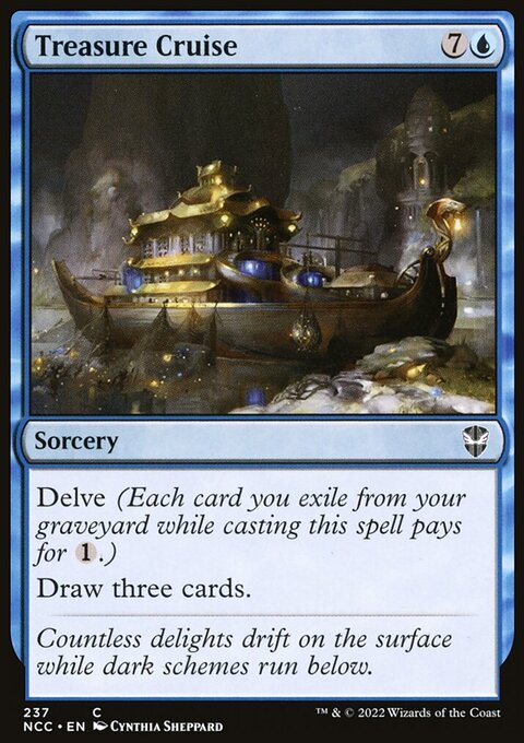 Treasure Cruise [Streets of New Capenna Commander]