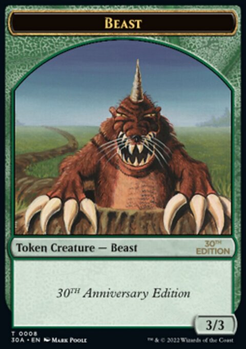 Beast Token [30th Anniversary Tokens]