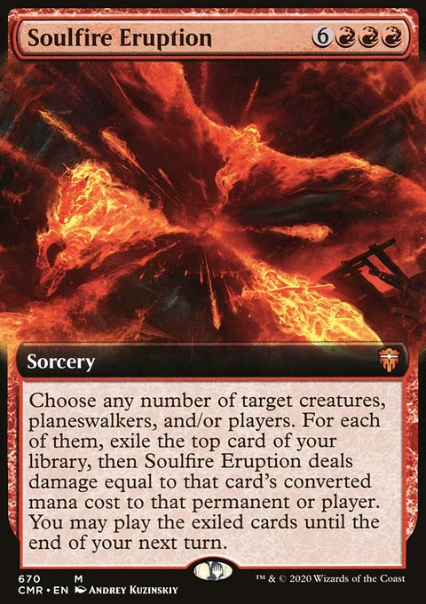 Soulfire Eruption (Extended Art) [Commander Legends]