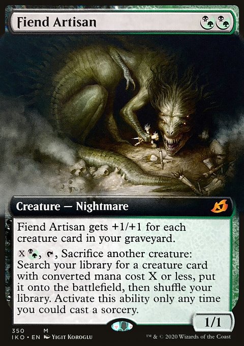 Fiend Artisan (Extended Art) [Ikoria: Lair of Behemoths]