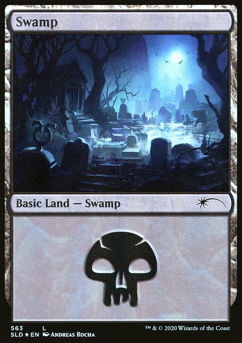 Swamp (Spooky) (563) [Secret Lair Drop Promos]