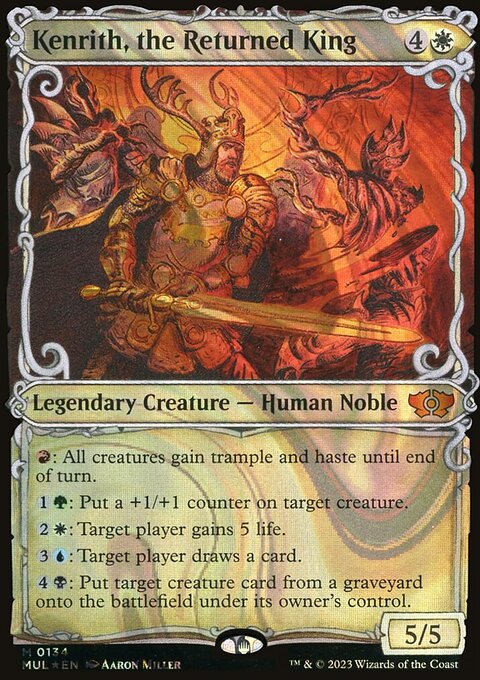 Kenrith, the Returned King (Halo Foil) [Multiverse Legends]