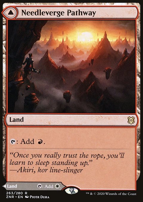 Needleverge Pathway // Pillarverge Pathway [Zendikar Rising]