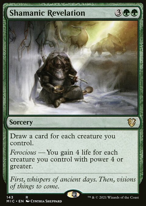 Shamanic Revelation [Innistrad: Midnight Hunt Commander]