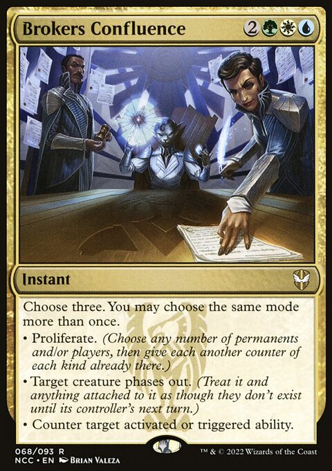 Brokers Confluence [Streets of New Capenna Commander]