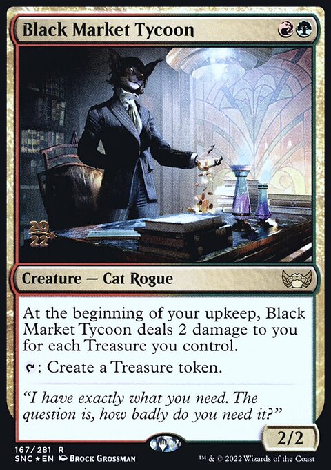 Black Market Tycoon [Streets of New Capenna Prerelease Promos]