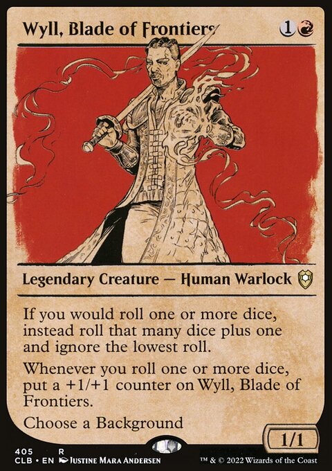 Wyll, Blade of Frontiers (Showcase) [Commander Legends: Battle for Baldur's Gate]