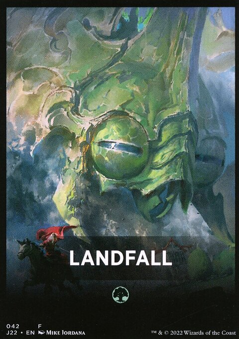 Landfall Theme Card [Jumpstart 2022 Front Cards]