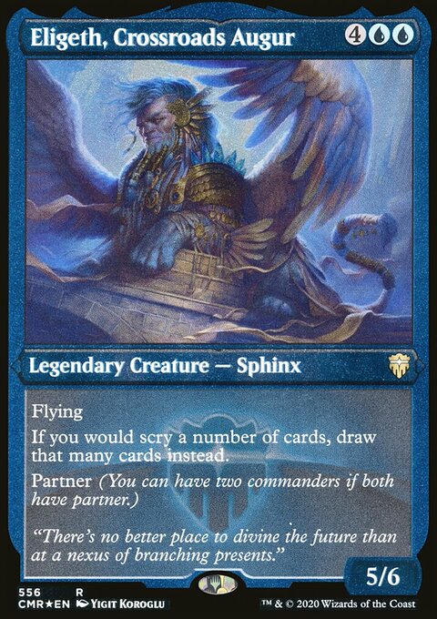 Eligeth, Crossroads Augur (Etched) [Commander Legends]