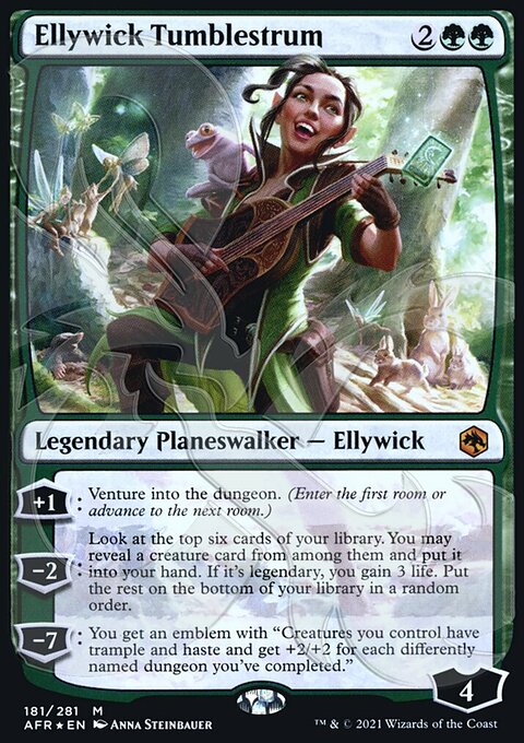 Ellywick Tumblestrum (Ampersand Promo) [Dungeons & Dragons: Adventures in the Forgotten Realms Promos]