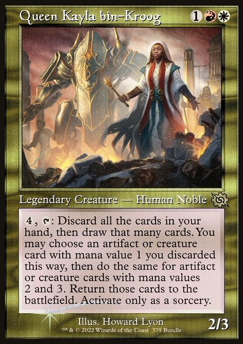 Queen Kayla bin-Kroog (Retro) (Bundle) [The Brothers' War]
