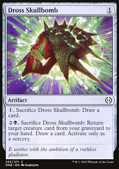 Dross Skullbomb [Phyrexia: All Will Be One]