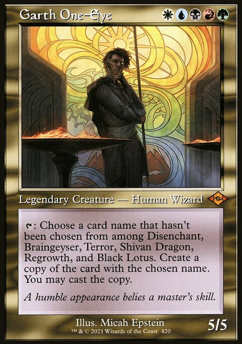 Garth One-Eye (Retro) [Modern Horizons 2]