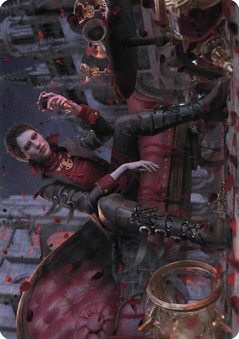 Anje, Maid of Dishonor Art Card [Innistrad: Crimson Vow Art Series]