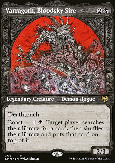 Varragoth, Bloodsky Sire (Showcase) [Kaldheim]