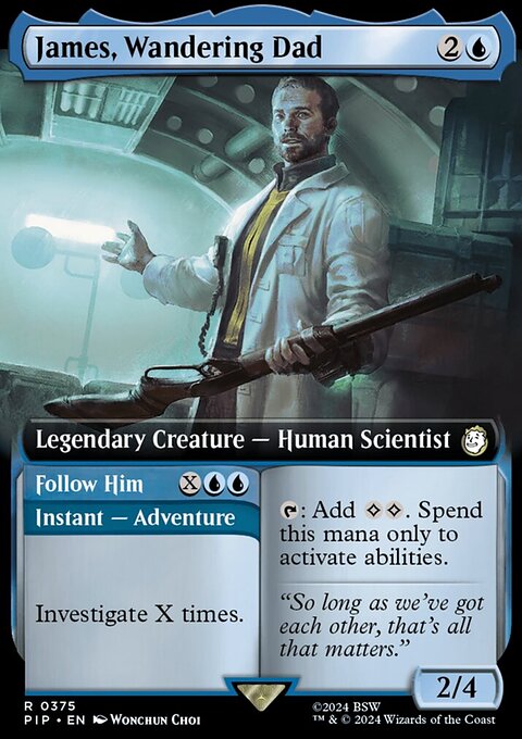 James, Wandering Dad // Follow Him (Extended Art) [Fallout]