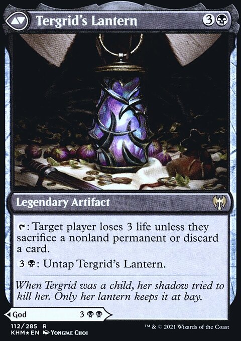 Tergrid, God of Fright // Tergrid's Lantern [Kaldheim Prerelease Promos]