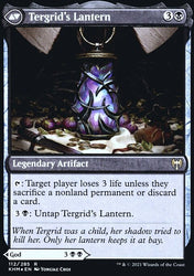 Tergrid, God of Fright // Tergrid's Lantern [Kaldheim Prerelease Promos]