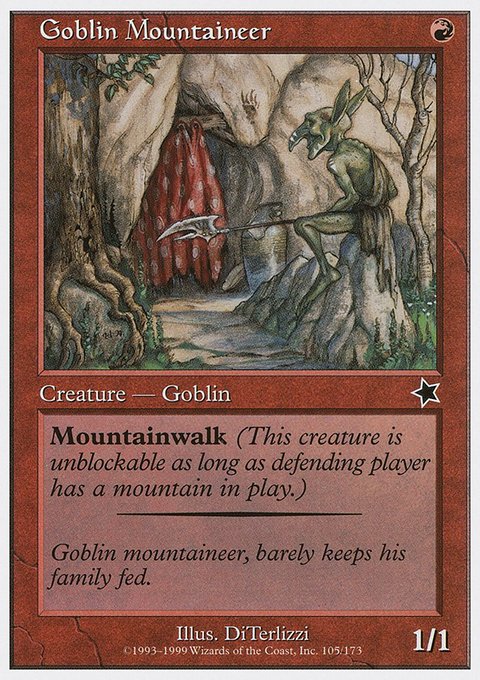 Goblin Mountaineer [Starter 1999]