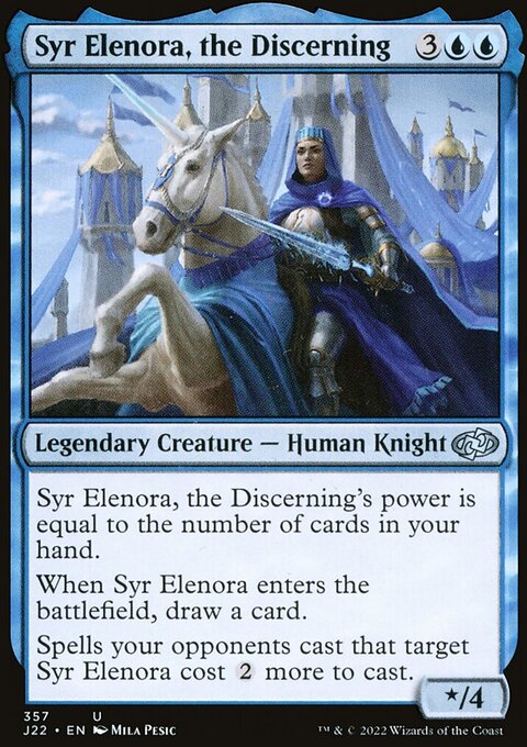Syr Elenora, the Discerning [Jumpstart 2022]