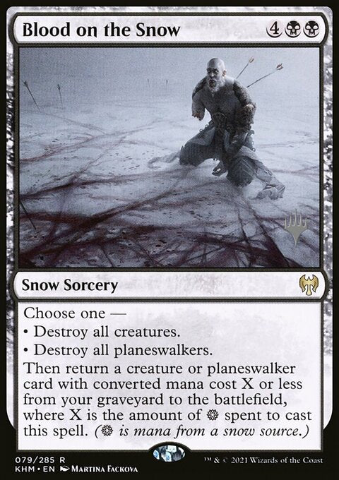 Blood on the Snow (Promo Pack) [Kaldheim Promos]