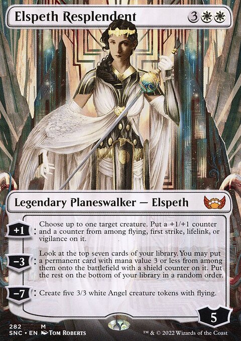 Elspeth Resplendent (Borderless) [Streets of New Capenna]