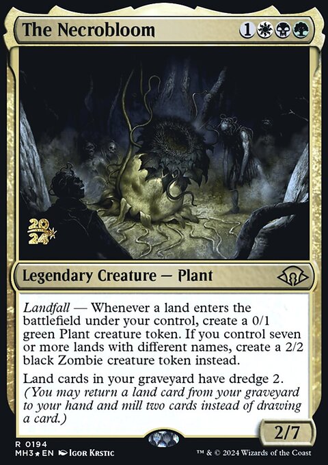 The Necrobloom [Modern Horizons 3 Prerelease Promos]