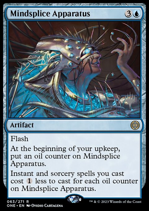 Mindsplice Apparatus [Phyrexia: All Will Be One Prerelease Promos]