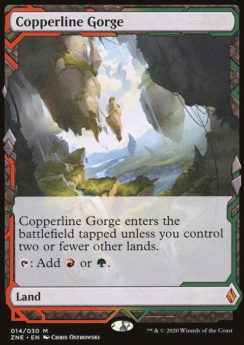 Copperline Gorge (Expeditions) [Zendikar Rising Expeditions]
