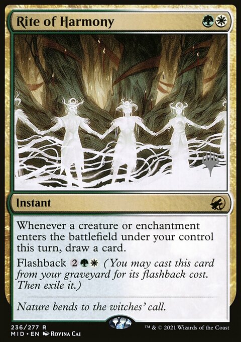 Rite of Harmony (Promo Pack) [Innistrad: Midnight Hunt Promos]