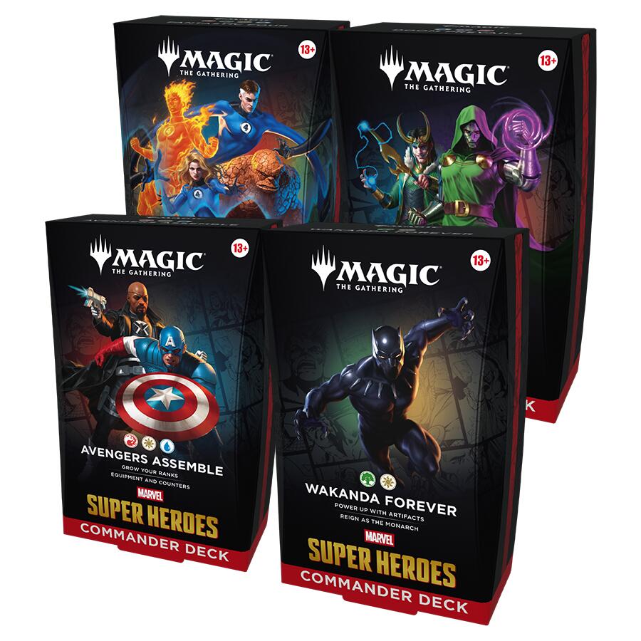 Marvel Super Heroes Commander Deck Case PRE-ORDER 19/06/26 - LOCAL PICK UP ONLY