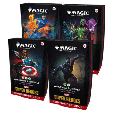 Marvel Super Heroes Commander Deck Case PRE-ORDER 19/06/26 - LOCAL PICK UP ONLY
